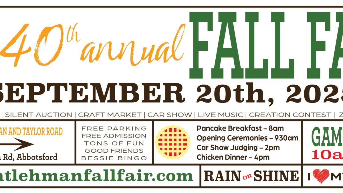 Fall Fair Poster 2025 Fall Fair Poster 2025