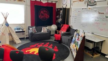 Indigenous Room set up