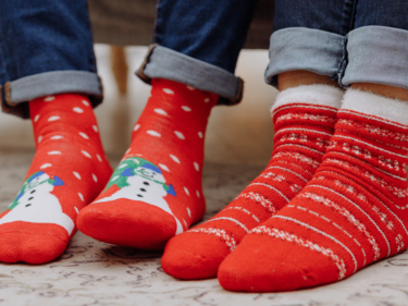 Christmas Socks Red