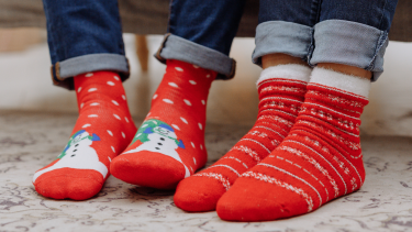 Christmas Socks Red