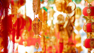 Lunar New Year decorations