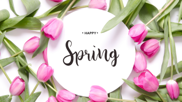 Happy Spring Sign