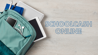 School Cash online with backpack