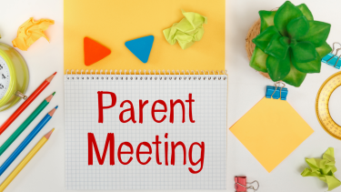 Parent Meeting display