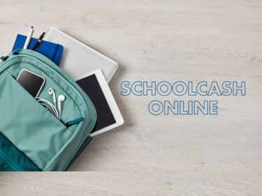 backpack with schoolcash name